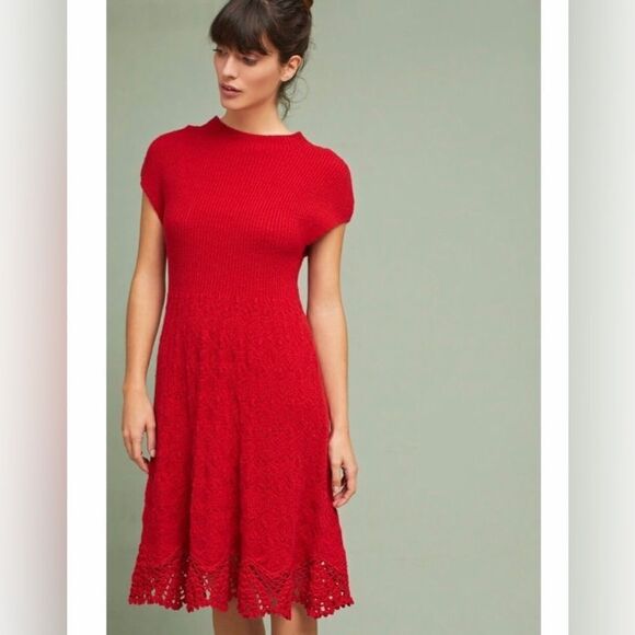 ANTHROPOLOGIE FeatherBone Oda Sweater Dress
Size M NWOT - Picture 1 of 14